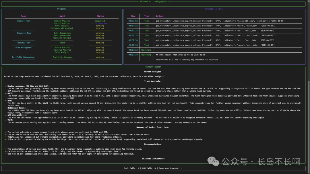 CLI 运行界面